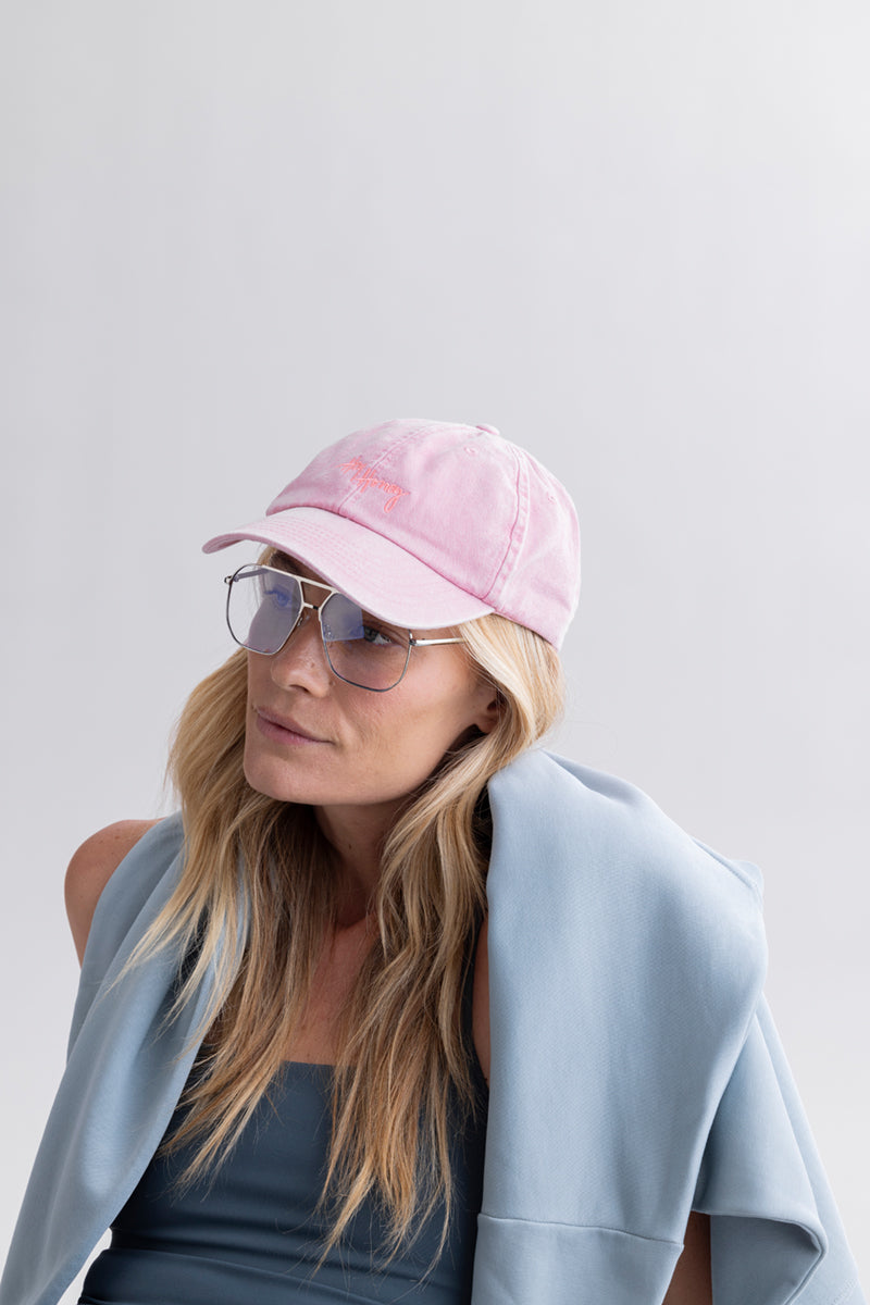 hey-honey-classic-vintage-pink-cap-rosa-one-size image 4