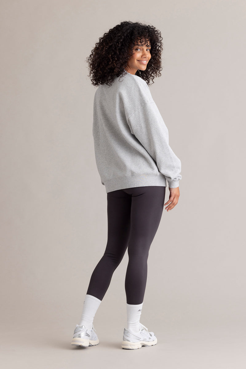 hey-honey-classic-balance-sweatshirt-grey-melange-baumwolle image 8