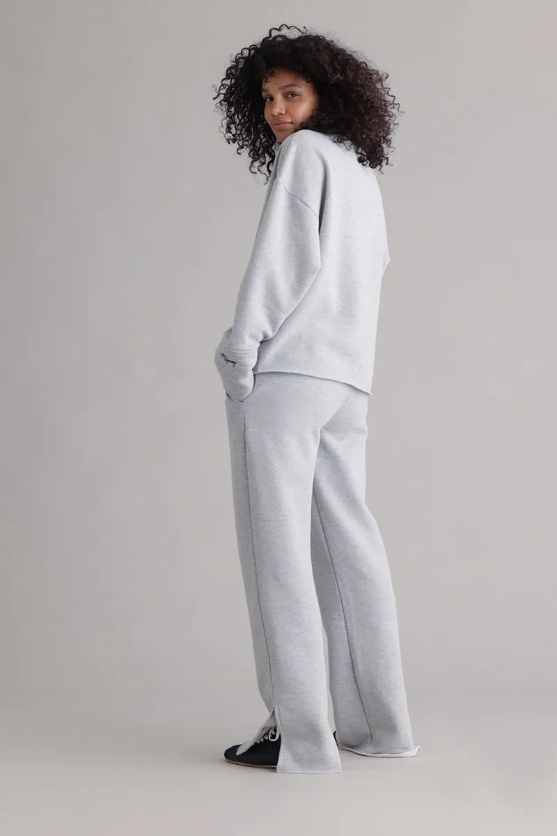 hey-honey-classic-cozy-sweat-grey-melange-set-2-teilig image 1