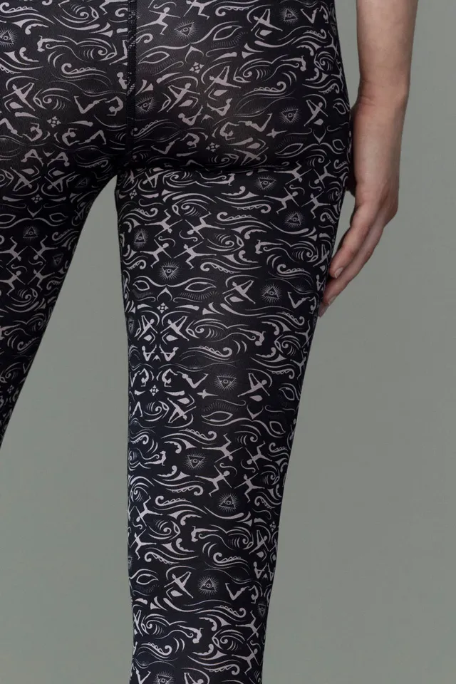 hey-honey-classic-samadhi-leggings-yogahose-black image 1