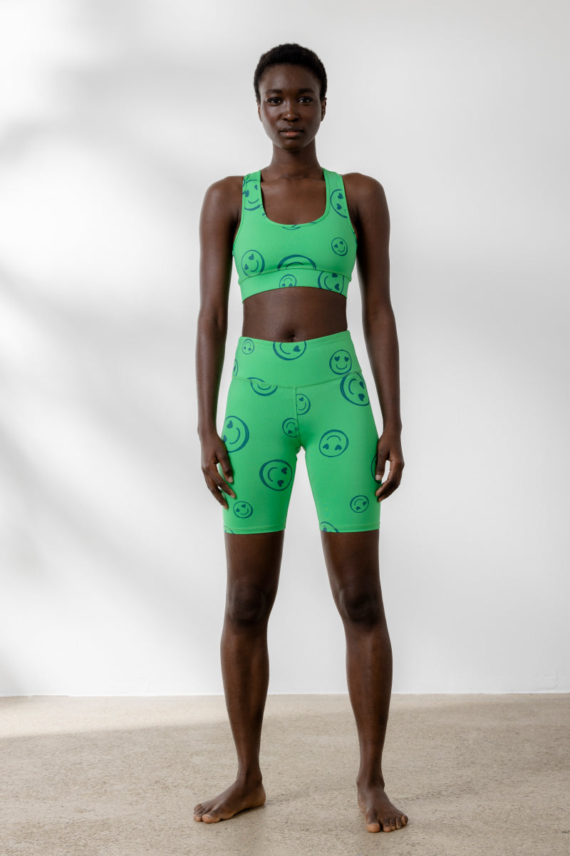 hey-honey-classic-bra-lucky-green-sport-bh-racerback image 3