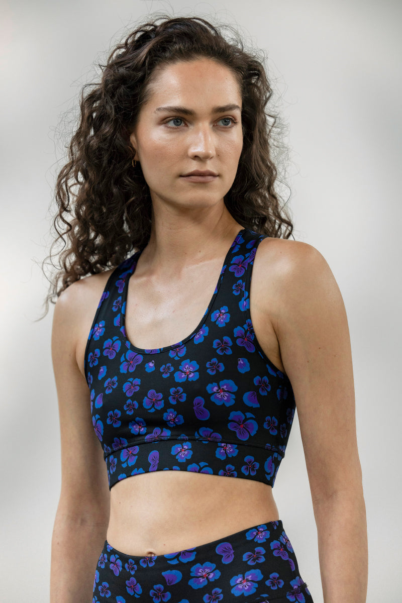 hey-honey-classic-racerback-bra-wild-violets-sport-bh image 2