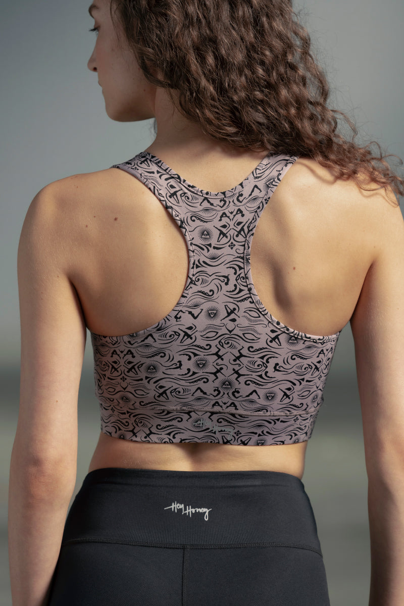hey-honey-classic-bra-samadhi-dove-sport-bh-racerback image 1