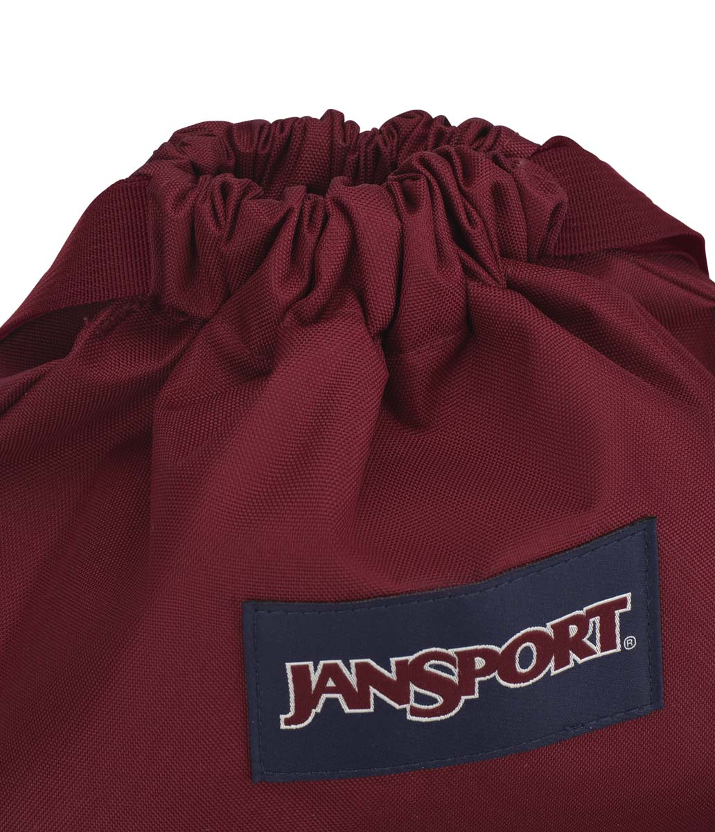 jansport-drawsack-rucksack-rot-mit-kordelzug image 6