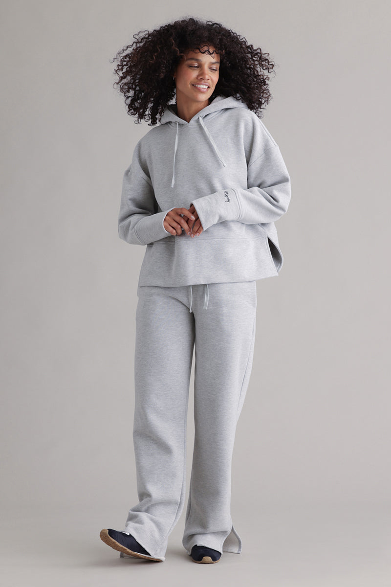 hey-honey-classic-cozy-hoodie-grey-melange-kapuzenpulli-baumwolle image 6