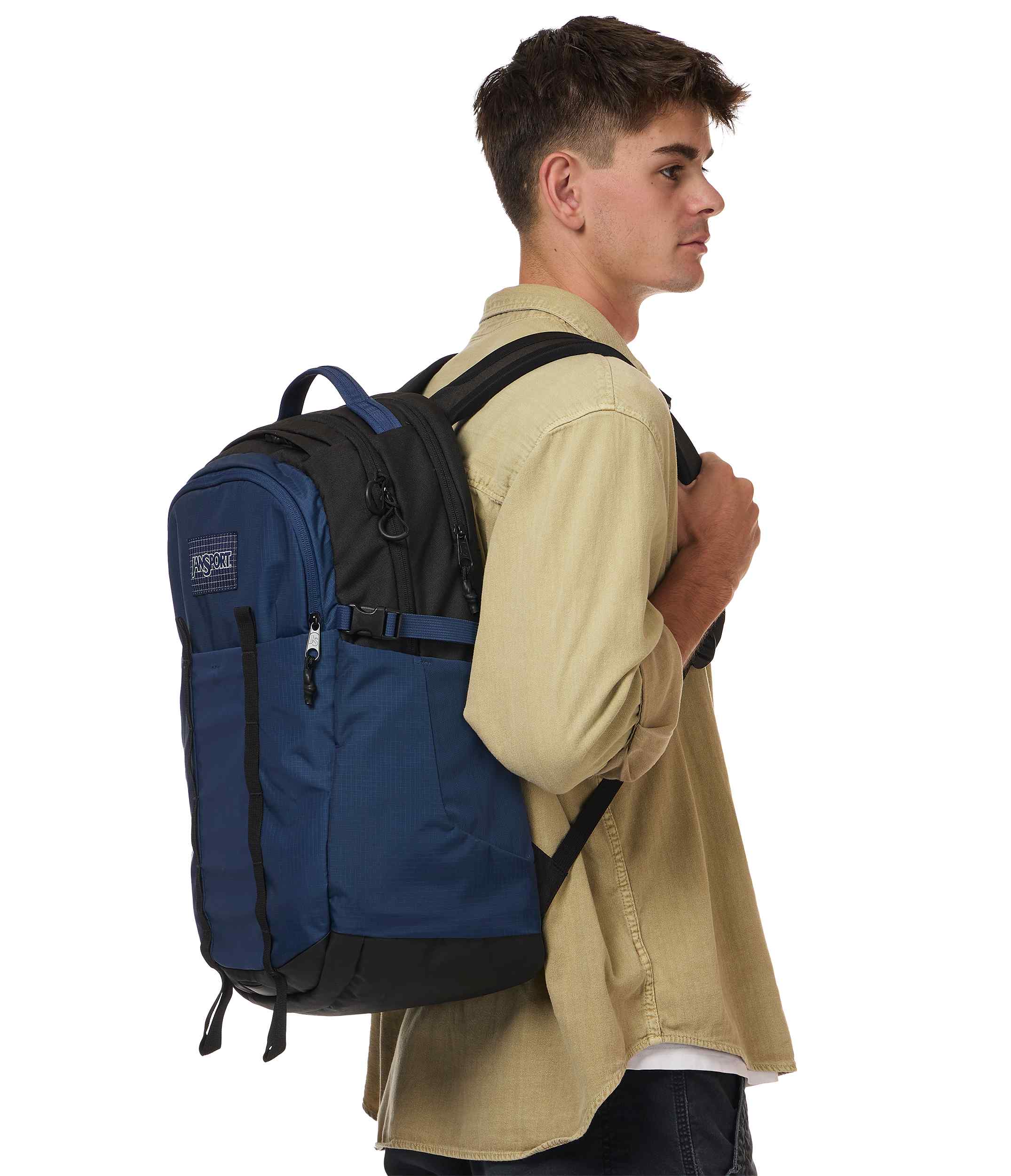 jansport-all-around-pack-medium-rucksack-navy-34l-laptopfach image 2