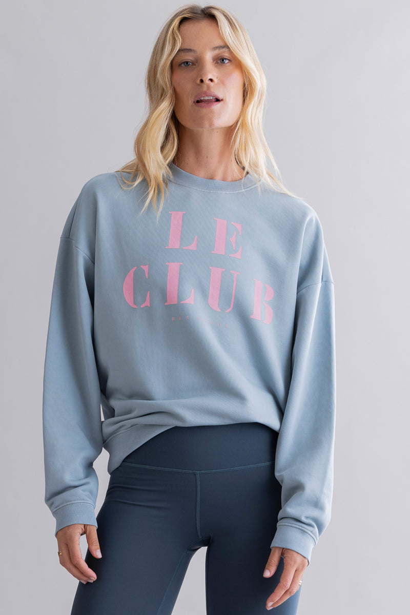 hey-honey-classic-sweater-le-club-slate-pullover image 2