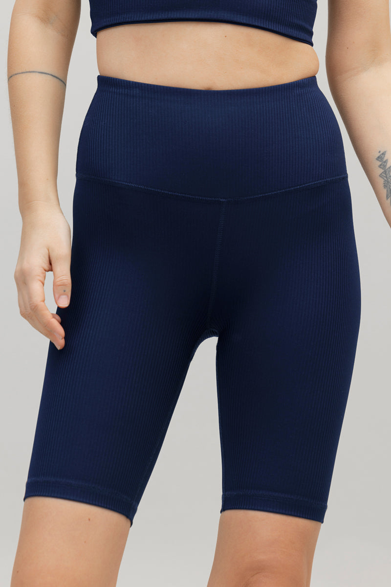 hey-honey-ribbed-biker-blue-depth-radlershorts-high-waist image 4