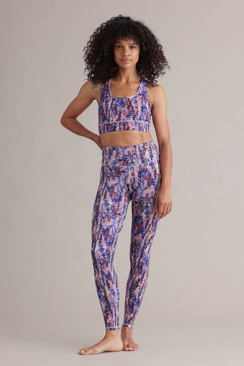 hey-honey-classic-leggings-brushstroke-high-waist-blickdicht image 2
