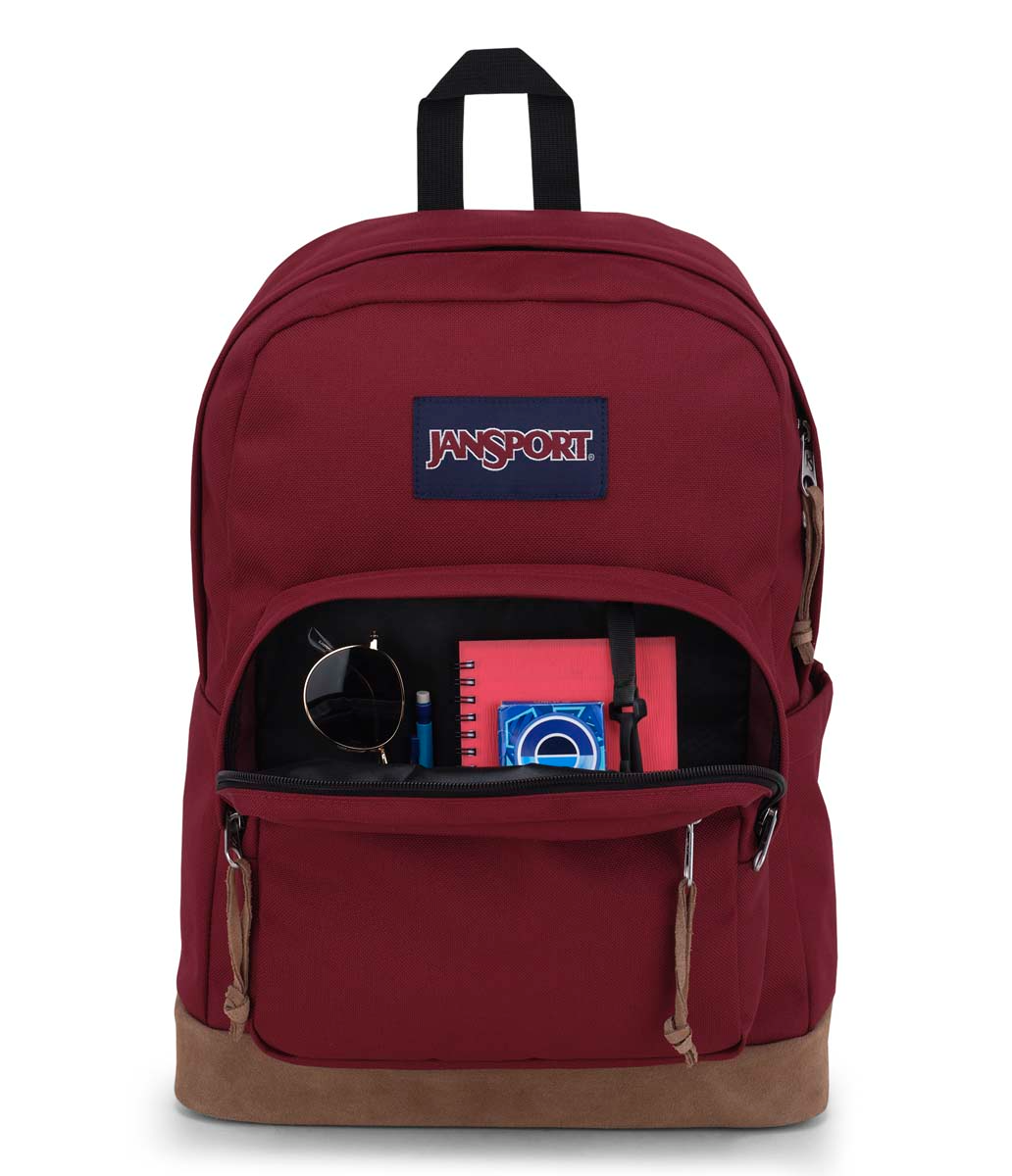jansport-right-pack-rucksack-russet-rot-laptopfach image 6