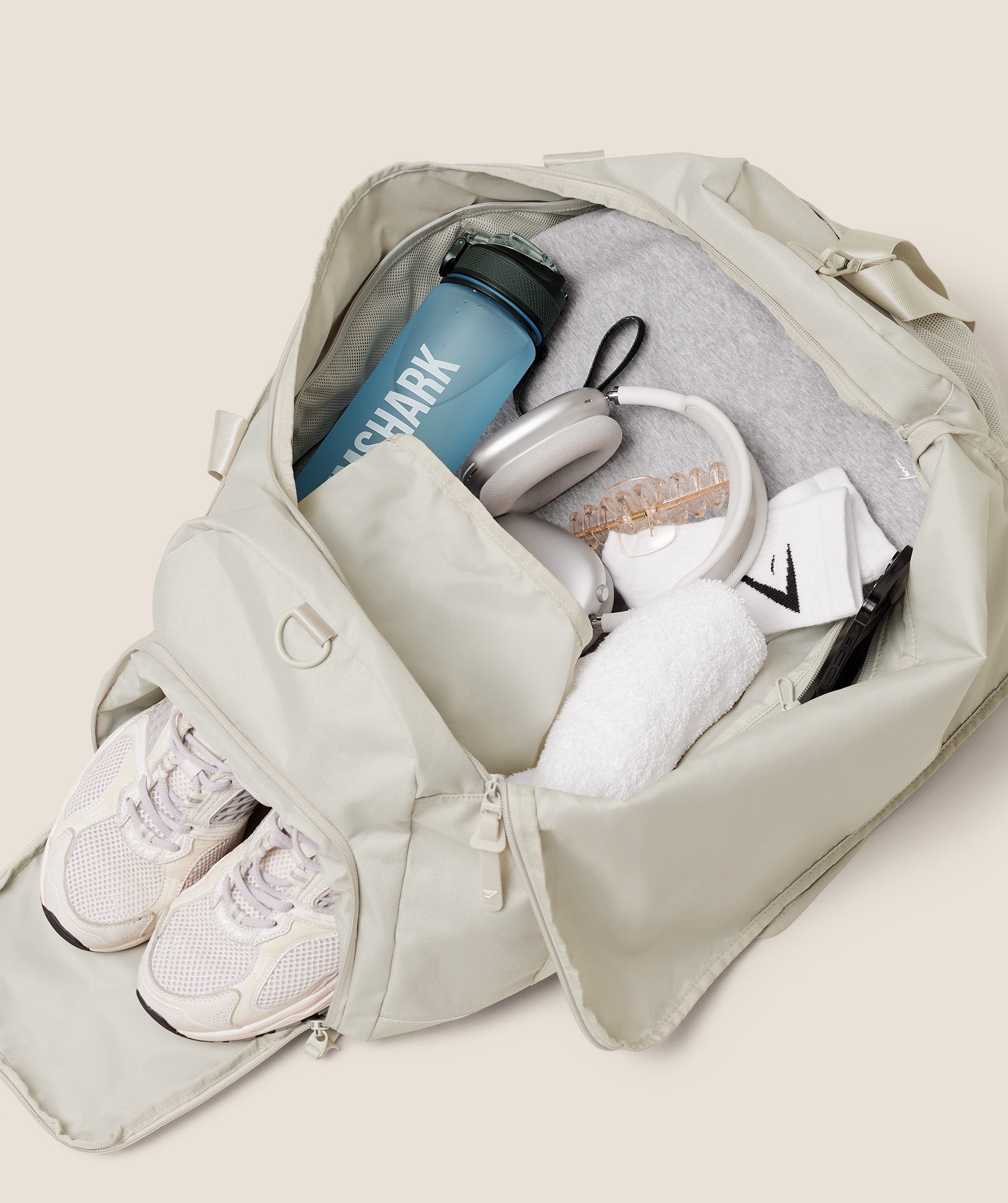 gymshark-everyday-holdall-medium-sporttasche-40l-mit-schuhfach image 8