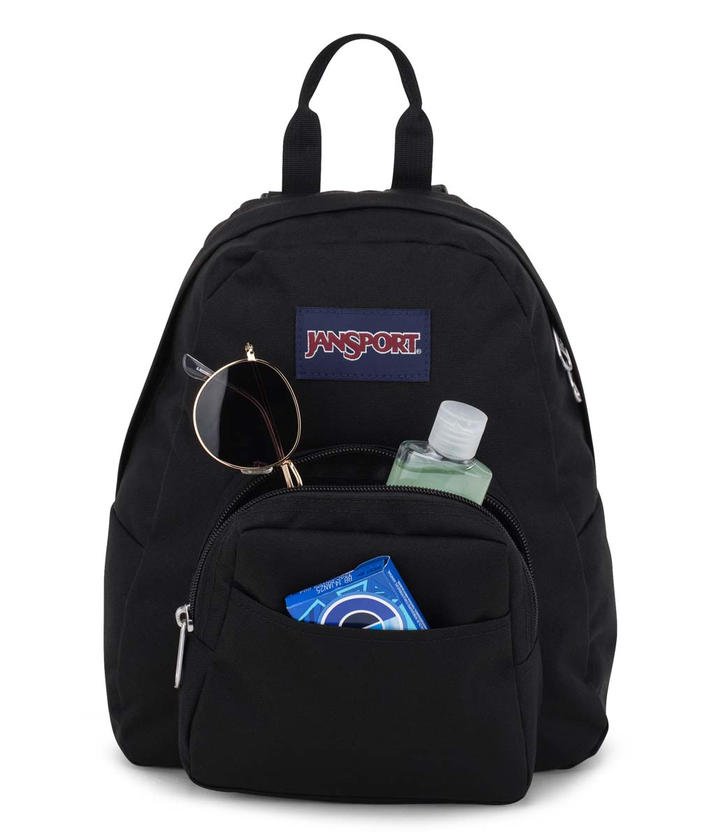 jansport-half-pint-mini-rucksack-schwarz-leicht image 4
