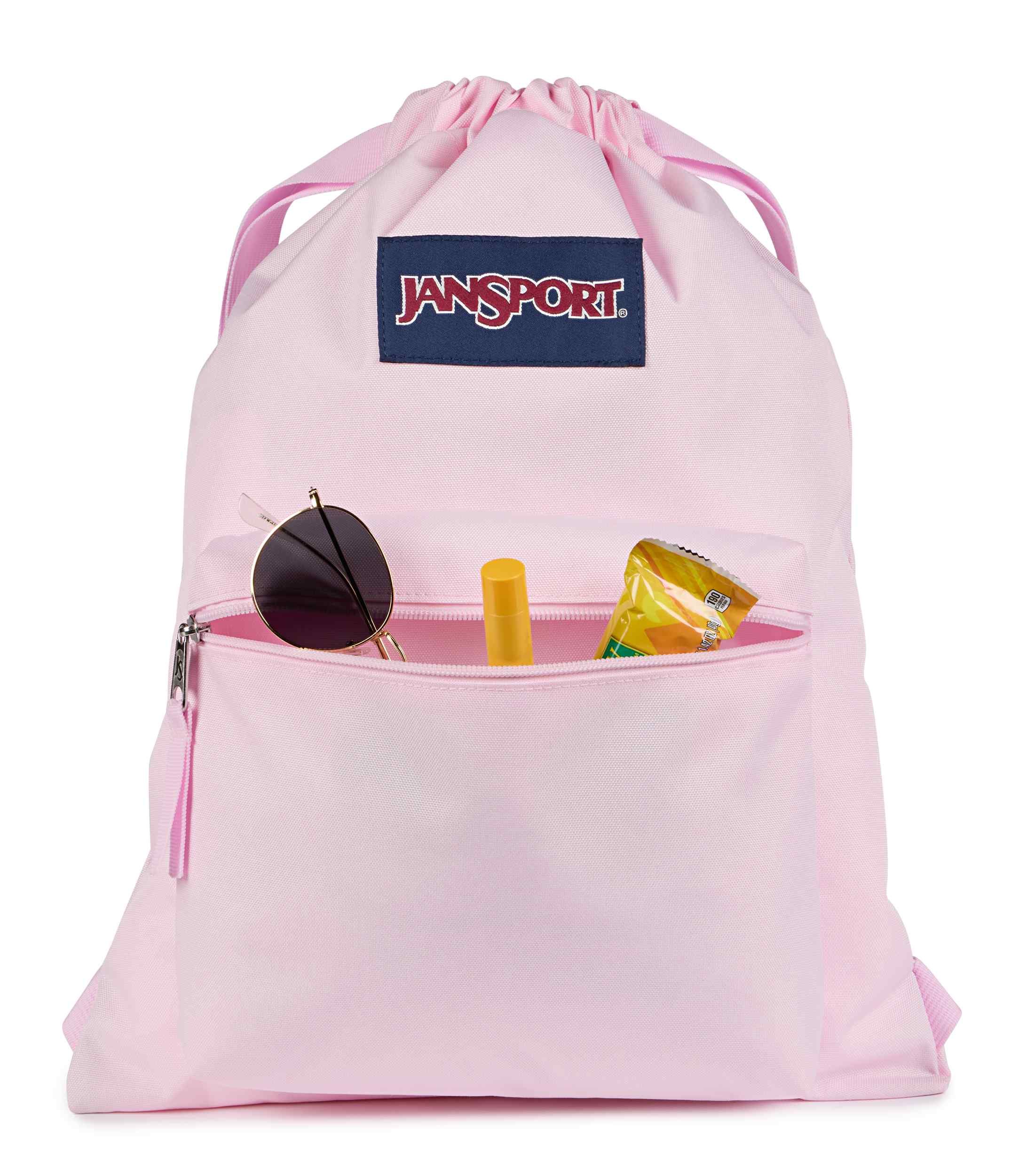 jansport-drawsack-turnbeutel-pink-ice-mit-kordelzug image 5