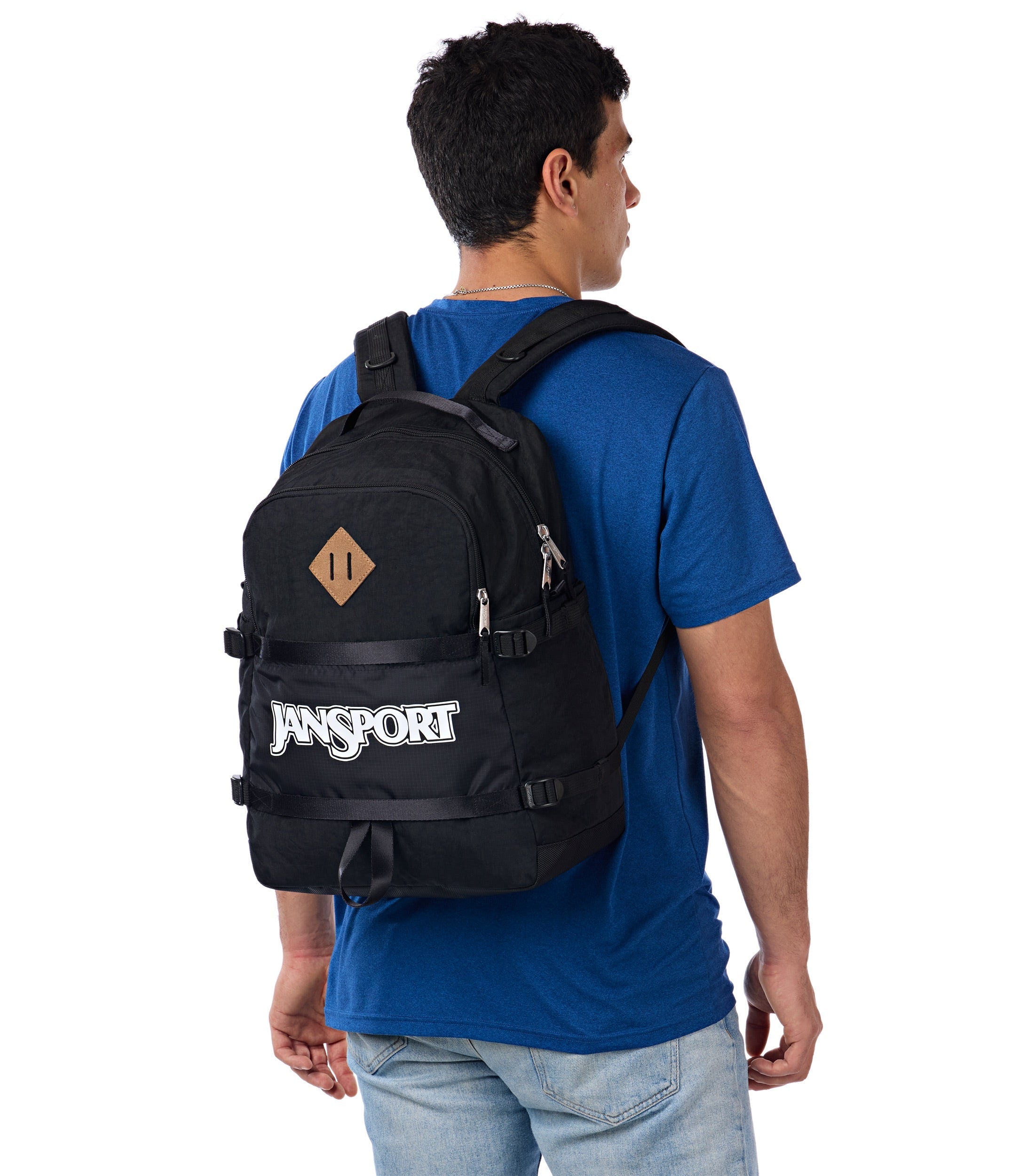 jansport-small-seattle-pack-rucksack-schwarz-retro image 8