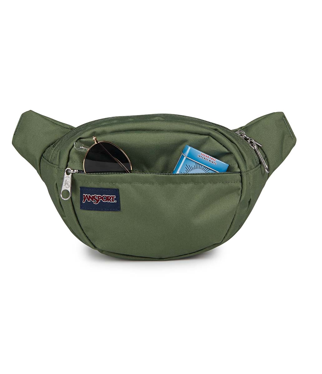 jansport-fifth-avenue-bauchtasche-cargo-green-sling image 3