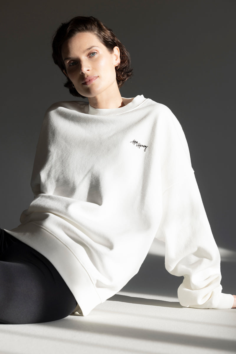 hey-honey-classic-sweater-kindness-pullover-baumwolle image 4