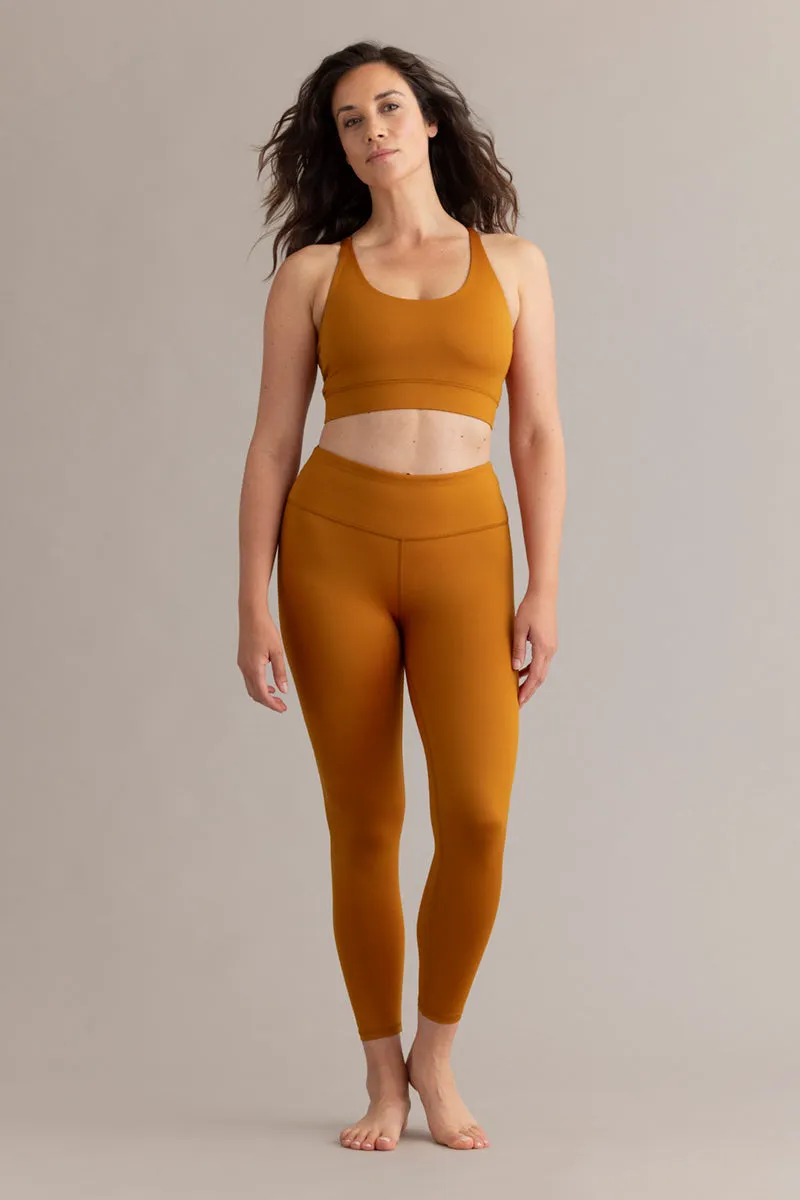 hey-honey-classic-cropped-leggings-pumpkin-spice-3-4 image 1