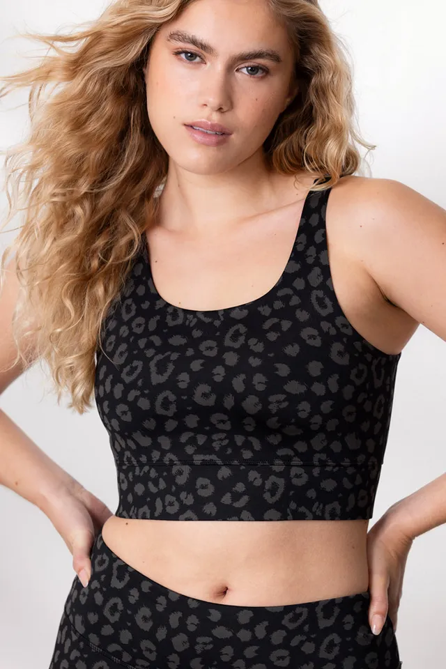 hey-honey-classic-bustier-leo-black-sport-bh image 1