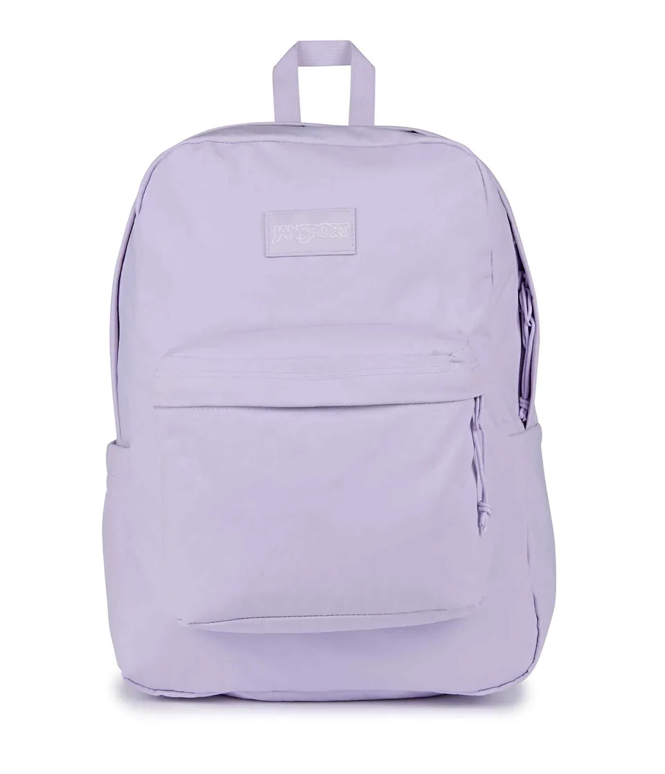 jansport-superbreak-plus-fx-rucksack-pastel-lilac-laptop image 1