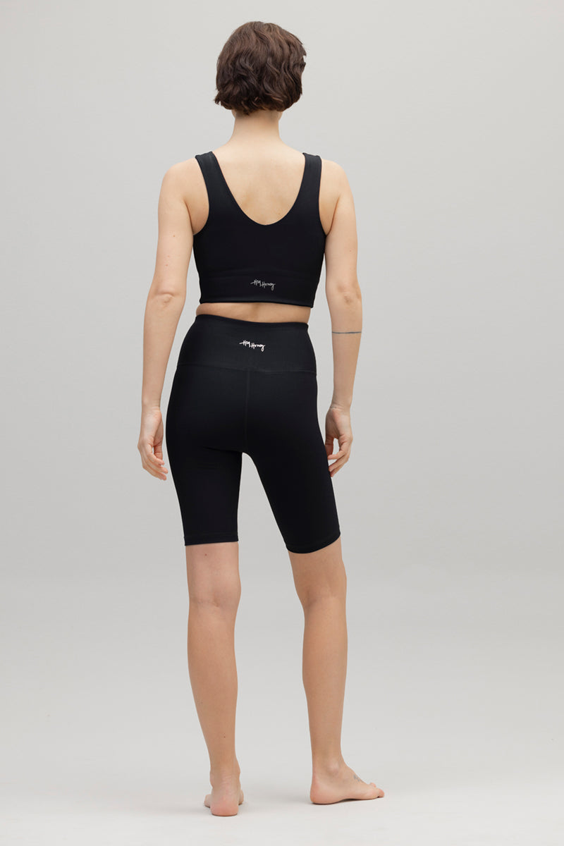 hey-honey-ribbed-biker-black-high-waist-mid-thigh image 6