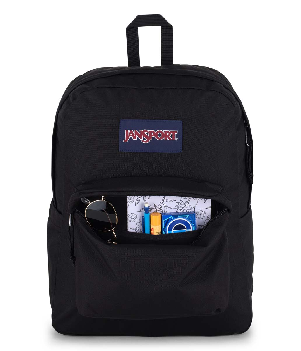 jansport-superbreak-plus-rucksack-schwarz-mit-laptopfach image 5