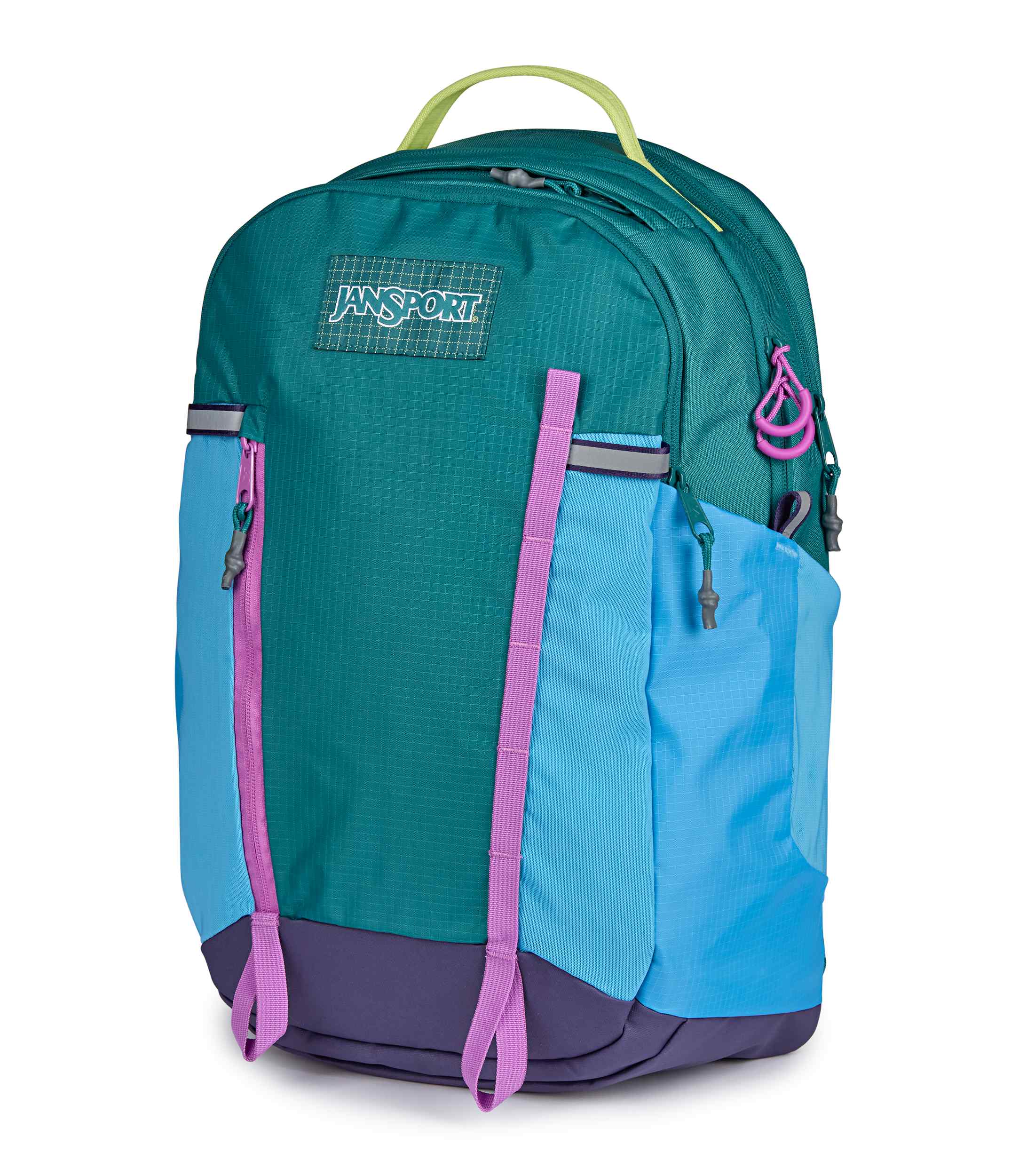 jansport-all-around-pack-small-rucksack-emerald-pool-28l image 2