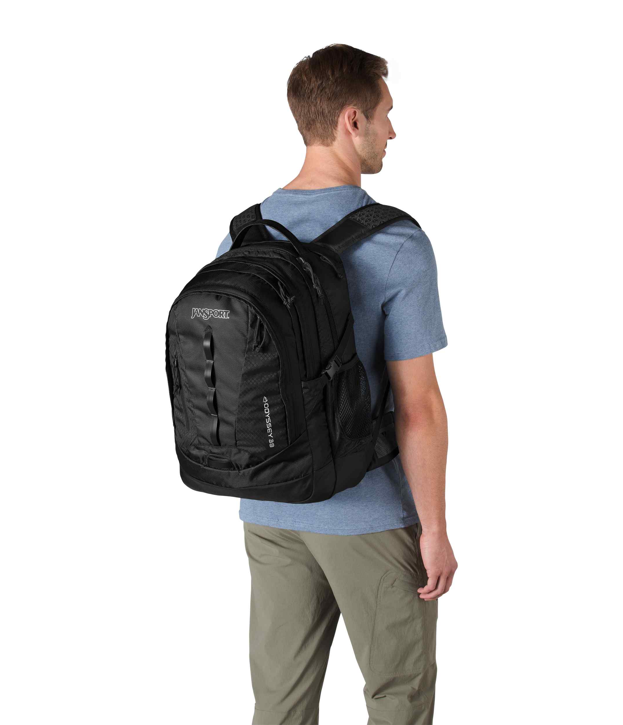 jansport-odyssey-rucksack-black-laptop-tablet-outdoor image 3