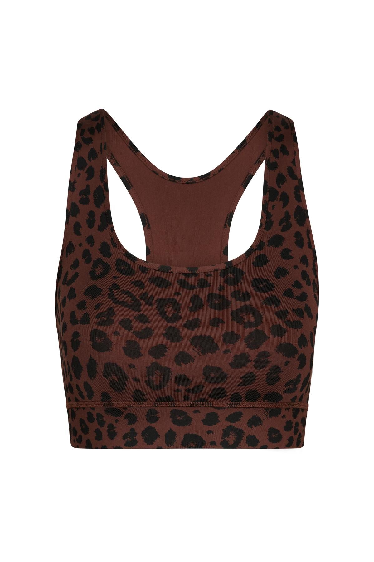 hey-honey-classic-racerback-bra-leo-chocolate-sport-bh-braun image 7
