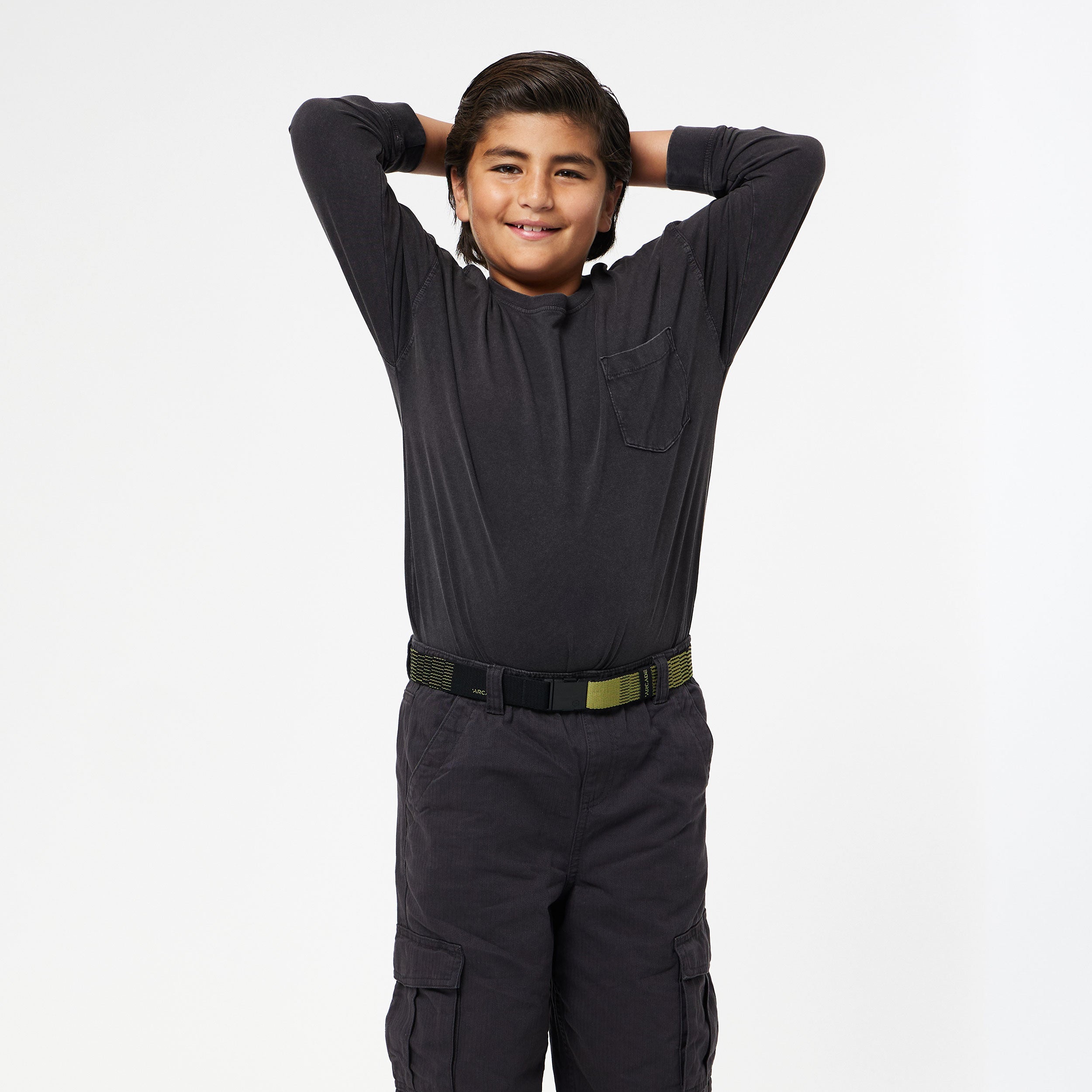 arcade-static-youth-g-rtel-adventure-stretchg-rtel-olive-kinder image 5