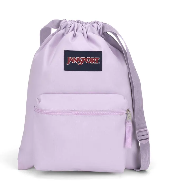 jansport-drawsack-rucksack-pastel-lilac-kordelzug image 1