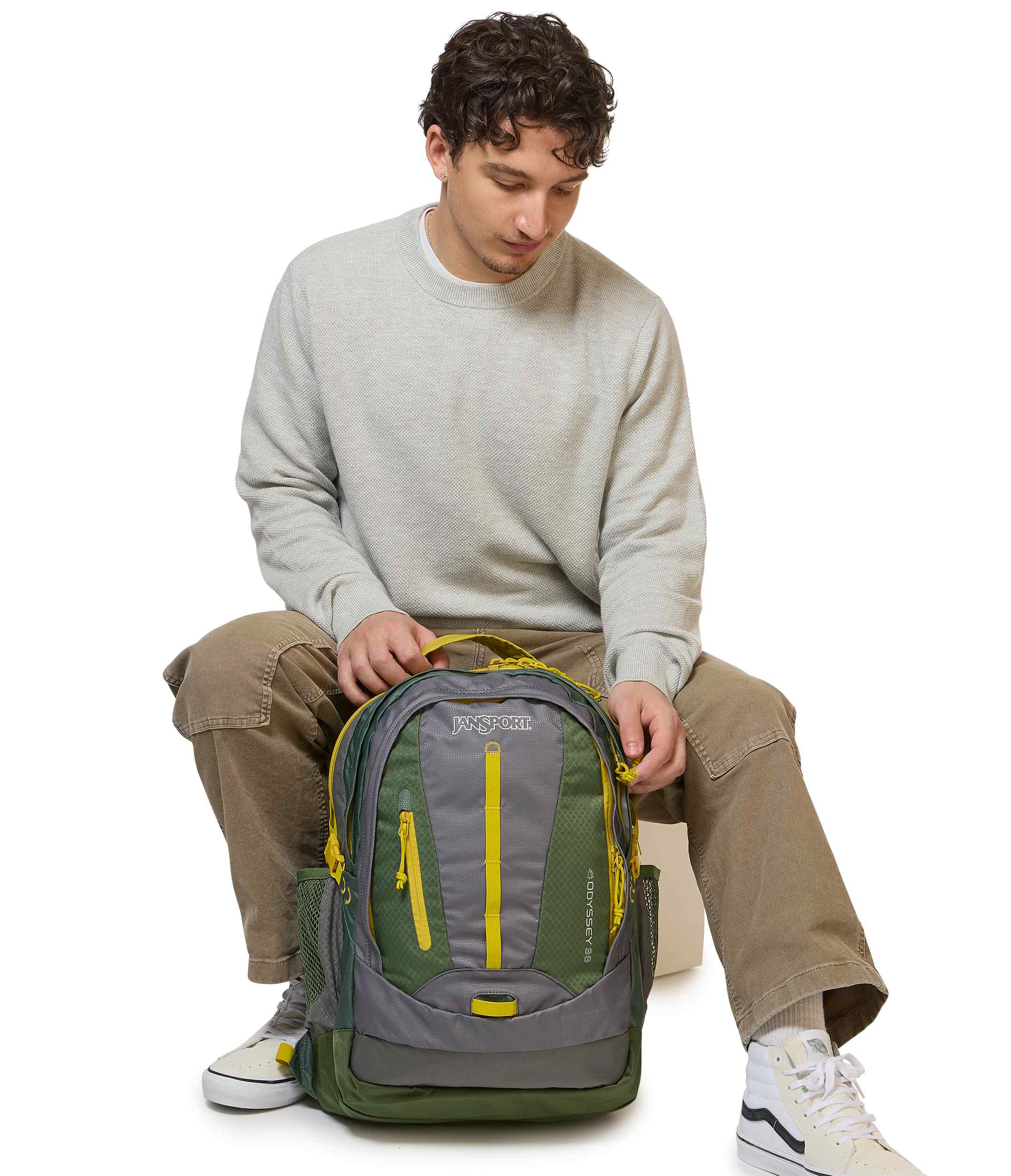 jansport-odyssey-rucksack-cargo-green-mit-h-ftgurt-laptop image 3