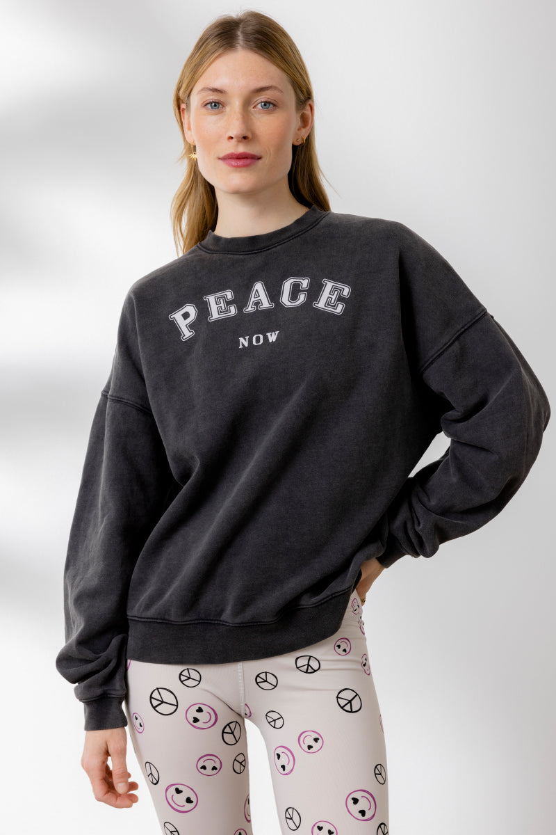 hey-honey-classic-sweater-peace-pullover-baumwolle image 2