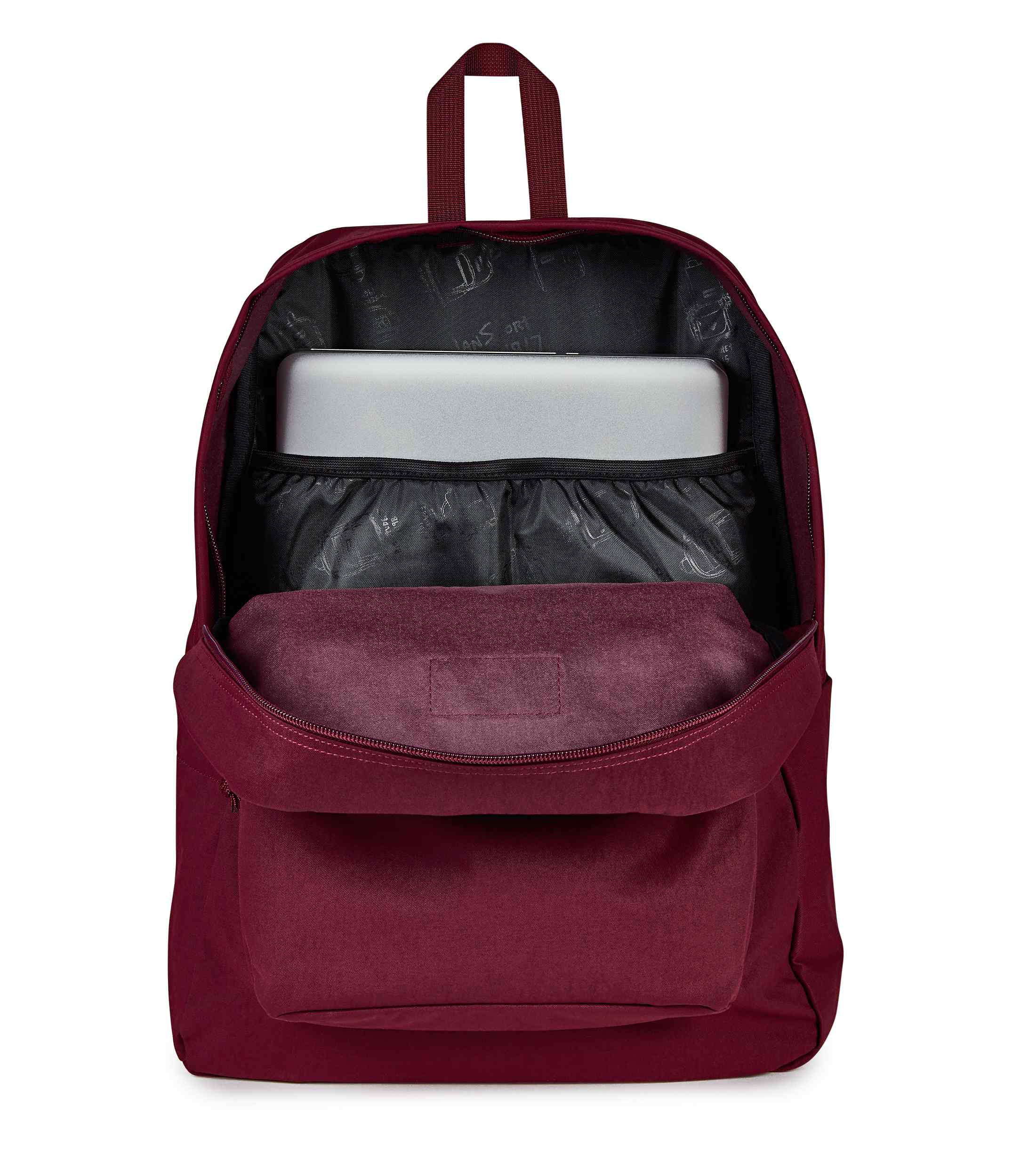 jansport-superbreak-plus-fx-rucksack-cherry-lacquer-mit-laptopfach image 7