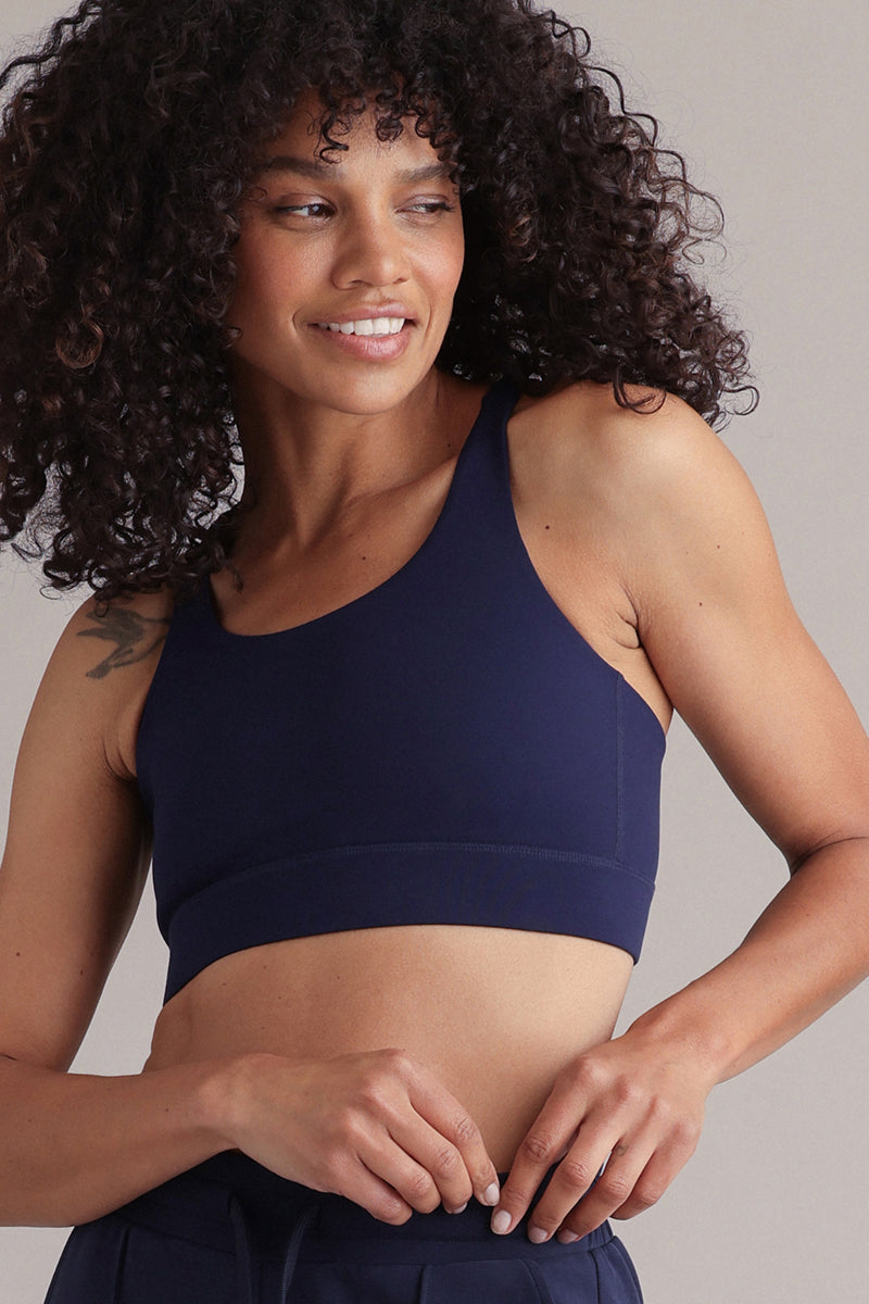 hey-honey-always-dressed-criss-cross-bra-sport-bh-baritone-blue image 3
