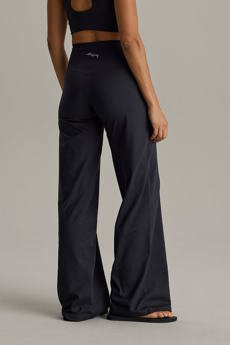 hey-honey-cotton-touch-wide-leggings-black-high-waist image 6