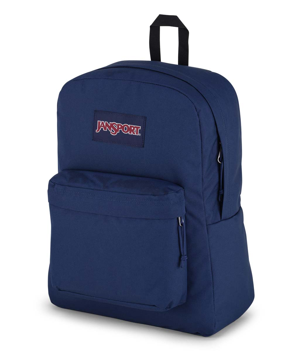 jansport-superbreak-plus-rucksack-navy-mit-laptopfach image 2