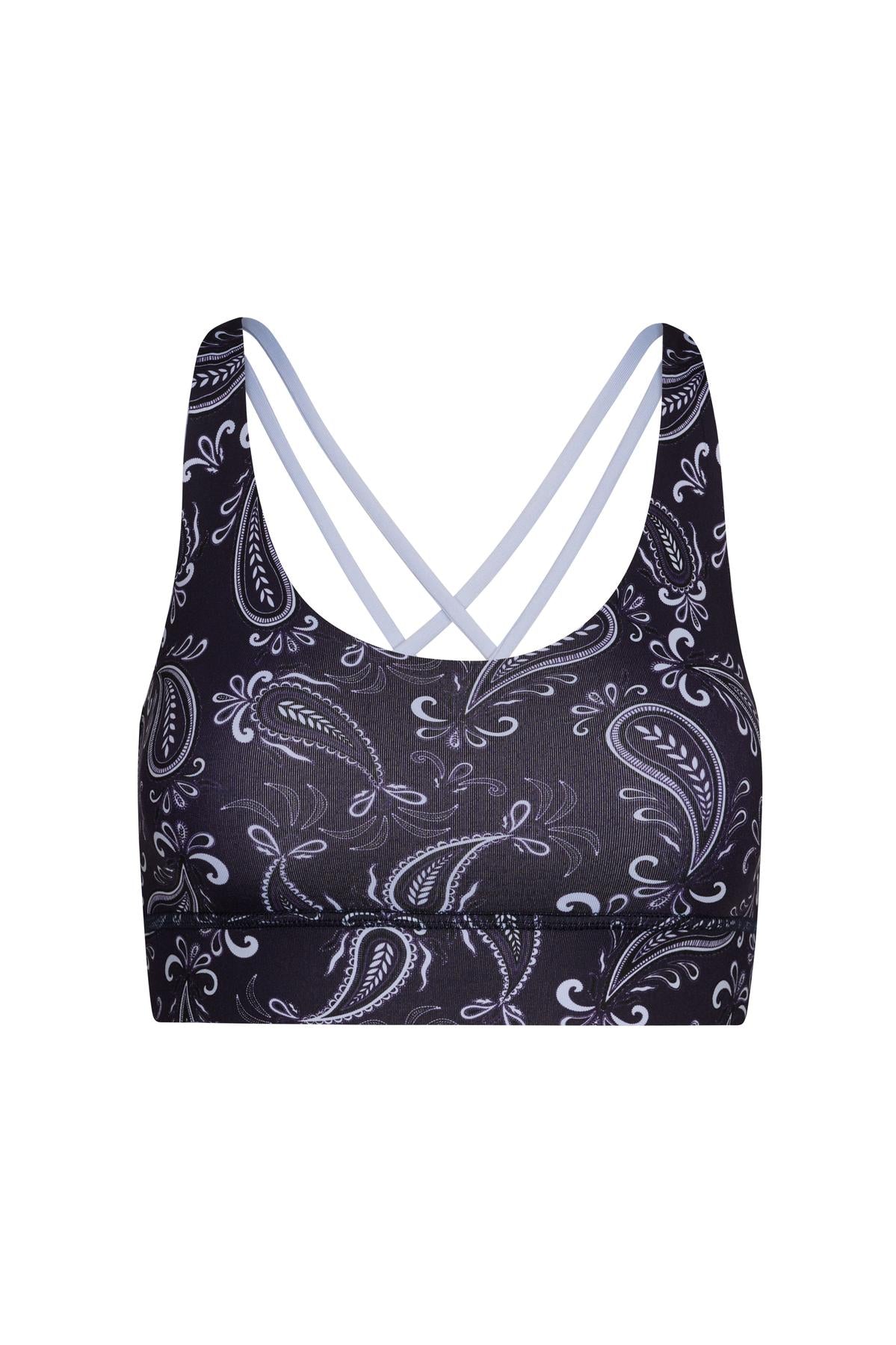 hey-honey-classic-criss-cross-bra-bandana-eclipse-sport-bh-print image 7