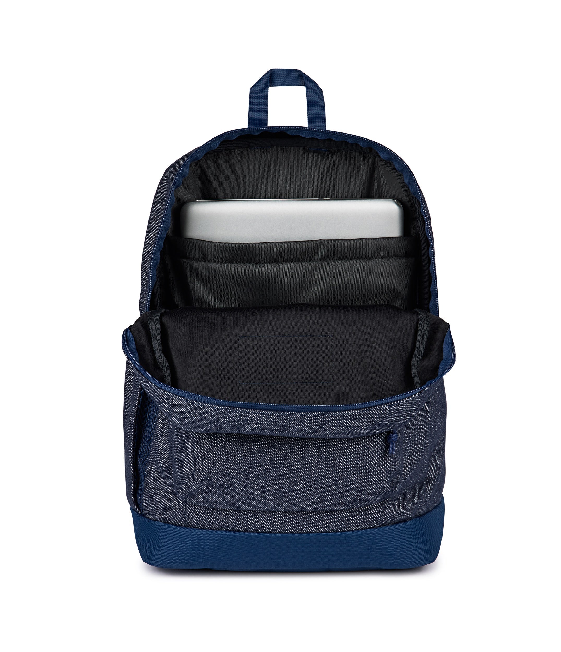 jansport-cross-town-plus-remix-rucksack-indigo-denim-laptop image 5