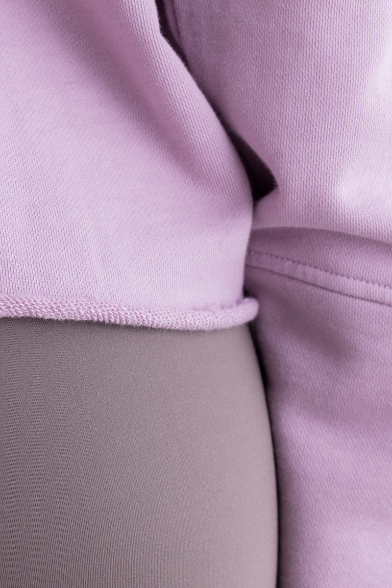hey-honey-classic-open-edge-sweater-mauve-baumwolle-pullover image 5