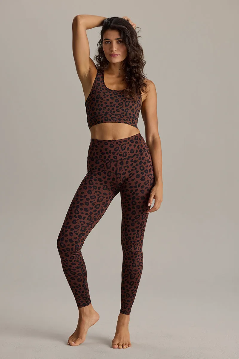 hey-honey-classic-leo-chocolate-yoga-set-sport-bh-leggings image 1