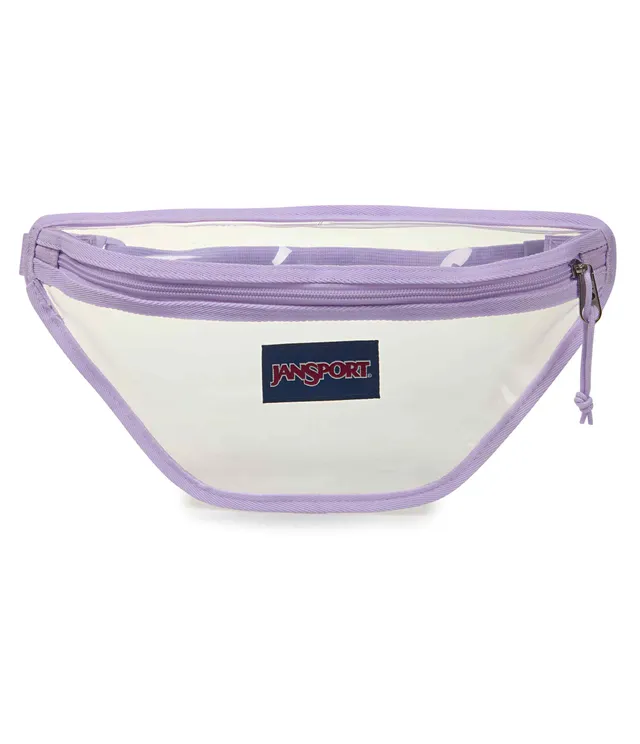 jansport-clear-waistpack-bauchtasche-pastel-lilac-transparent image 1