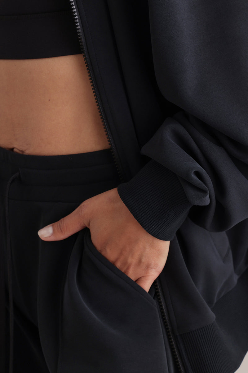 hey-honey-classic-lux-bomberjacke-schwarz-modal image 7