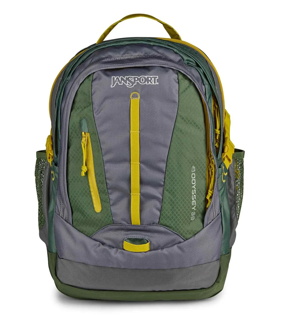 jansport-odyssey-rucksack-cargo-green-mit-h-ftgurt-laptop image 1