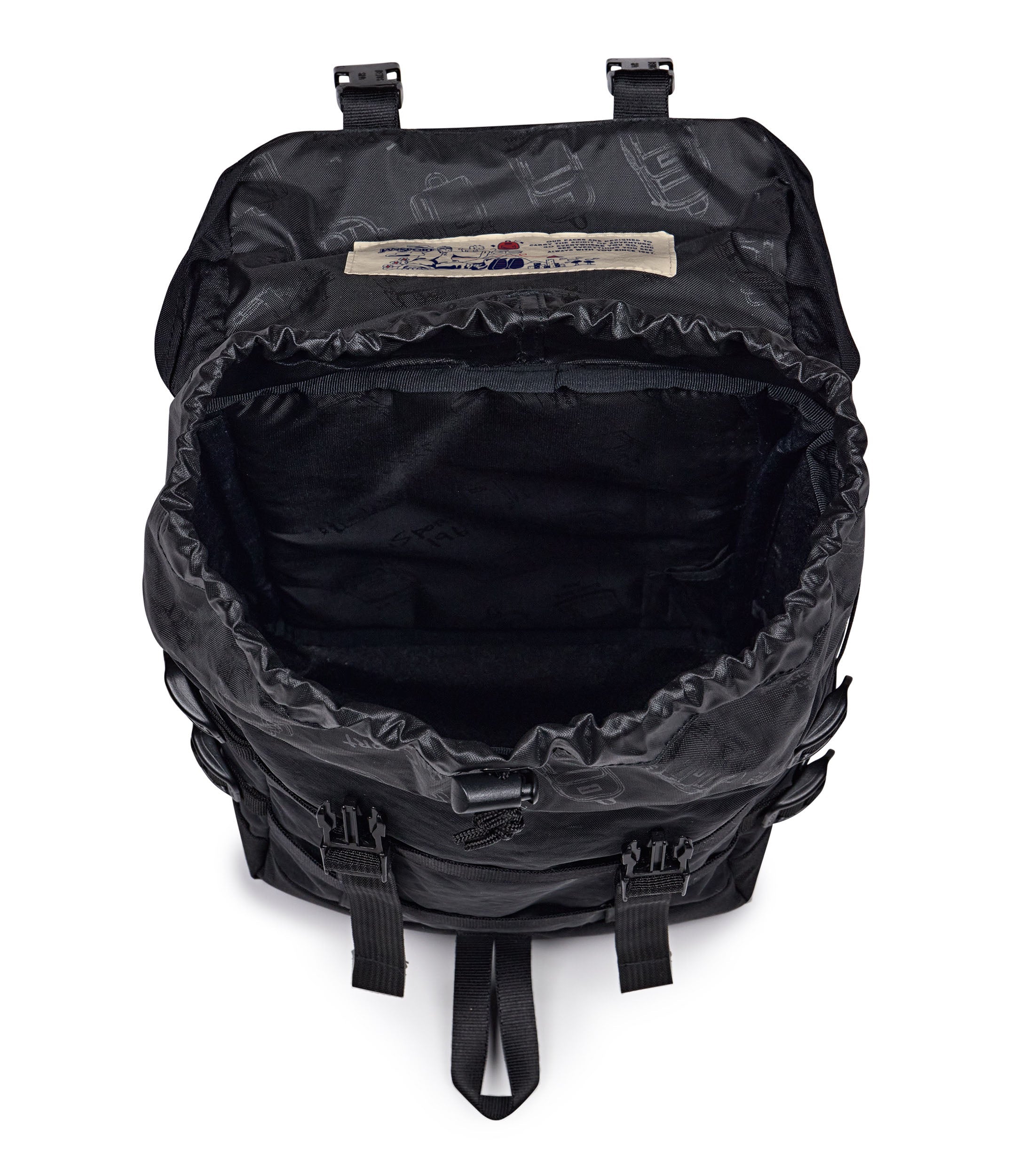 jansport-mini-skip-pack-minirucksack-schwarz image 2
