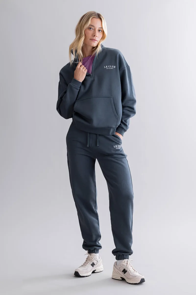 hey-honey-classic-le-club-cuff-jogger-teal-baumwolle image 1