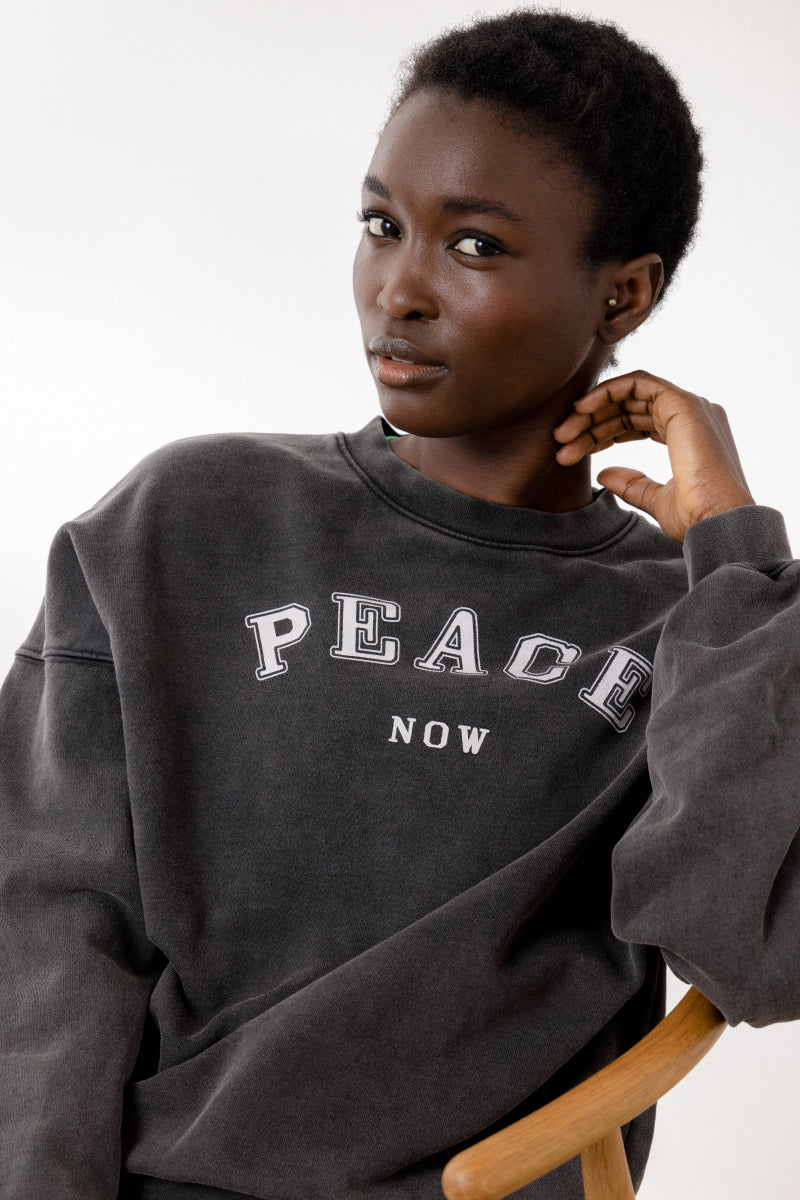 hey-honey-classic-sweater-peace-pullover-baumwolle image 1