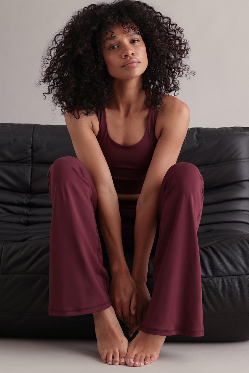 hey-honey-always-dressed-leggings-flared-italian-plum image 3