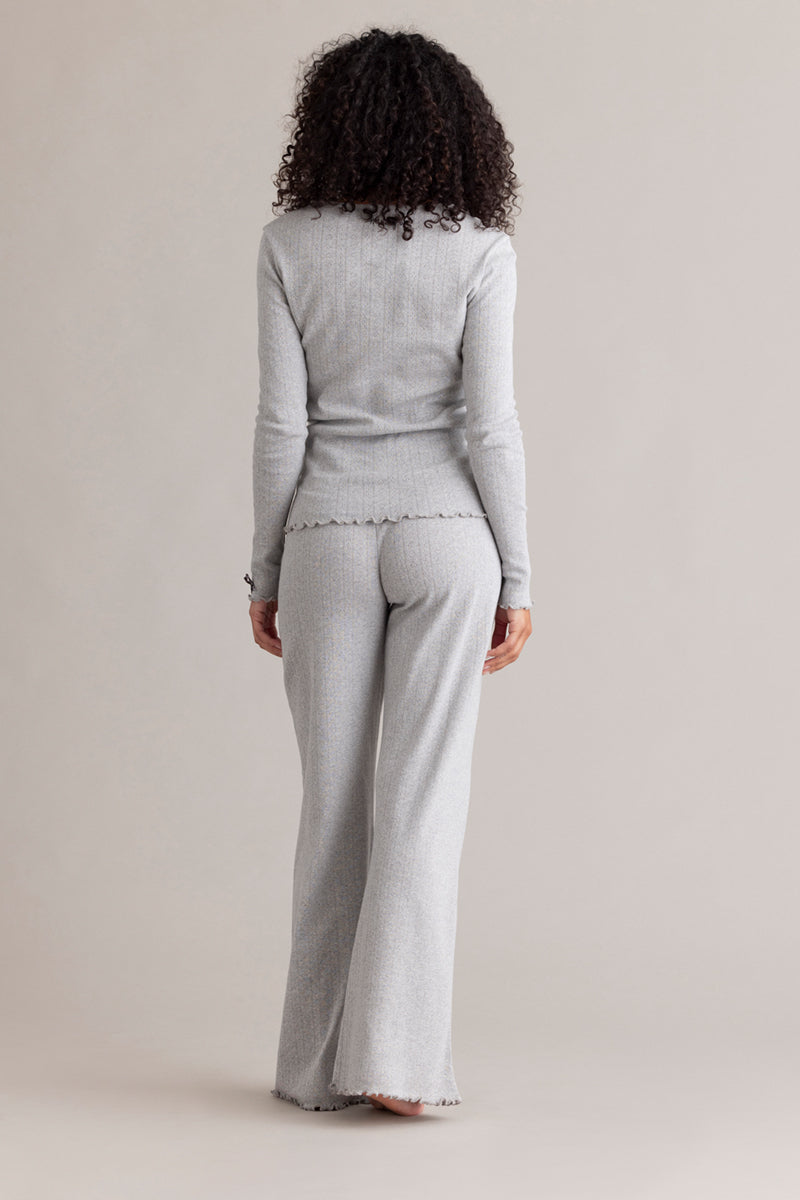 hey-honey-classic-long-pants-pointelle-hose-grey-melange image 6