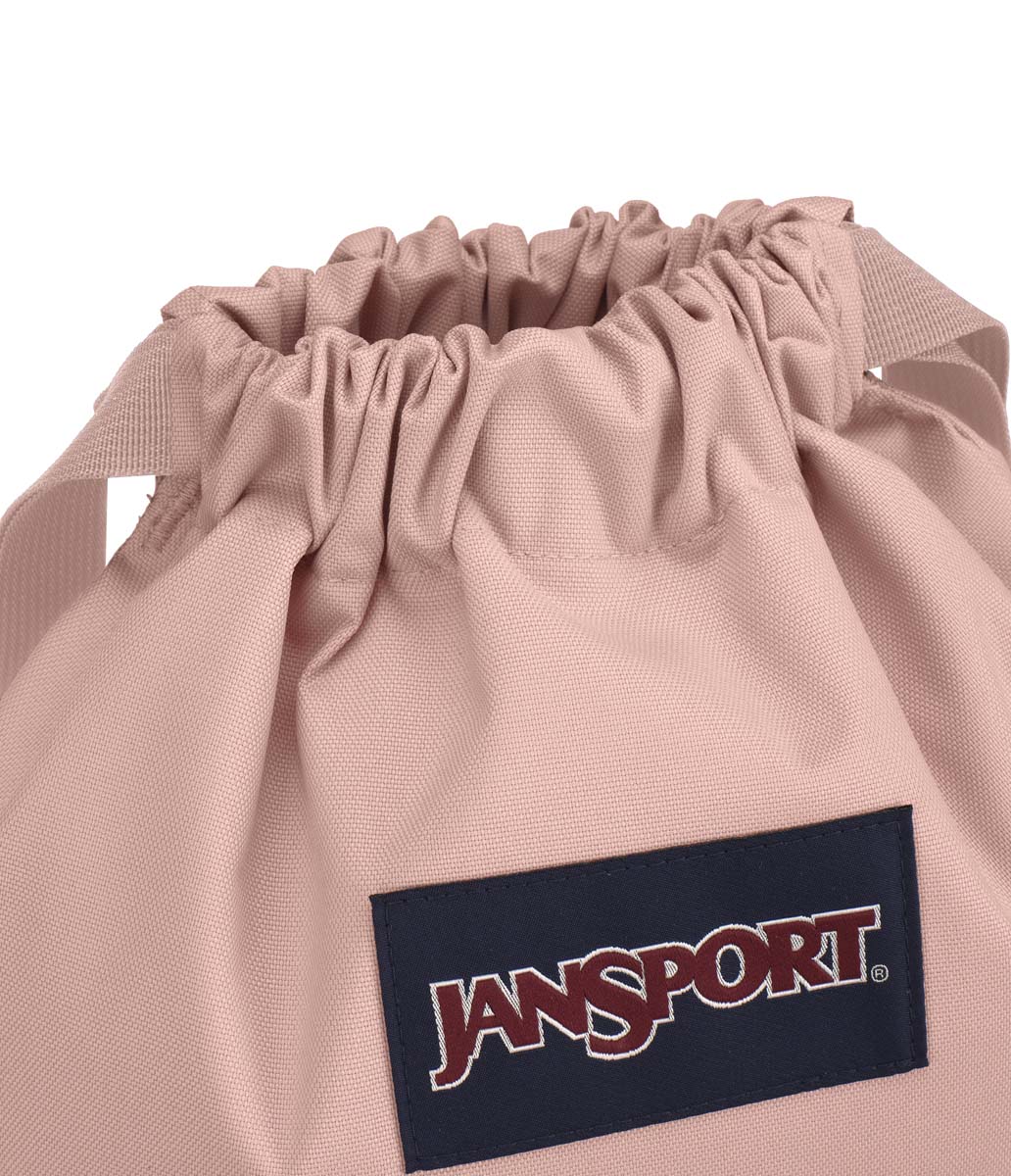 jansport-drawsack-turnbeutel-misty-rose-kordelzug-vortasche image 5