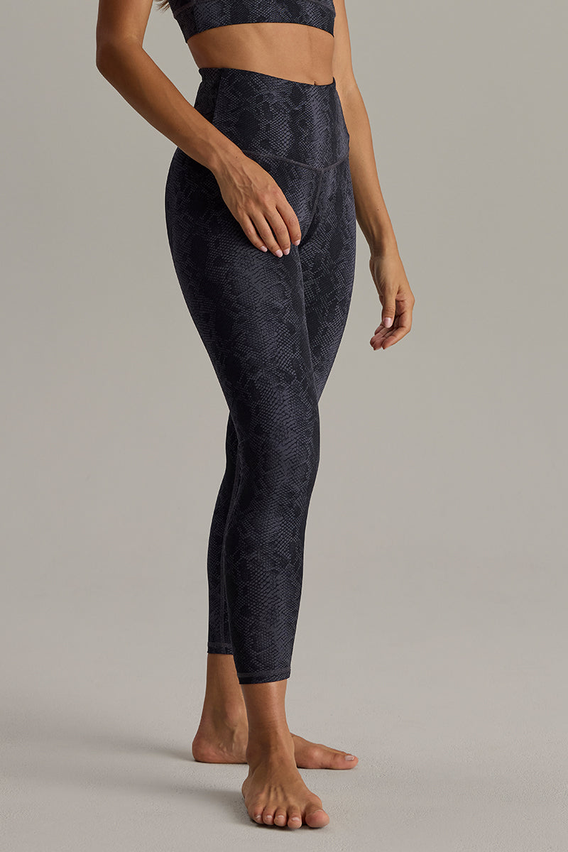 hey-honey-classic-leggings-cropped-snake-high-waist image 1
